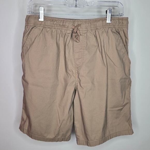 Wonder Nation Tan Shorts Elastic Drawstring Waist Youth Size XL 14/16 Husky - Picture 1 of 6